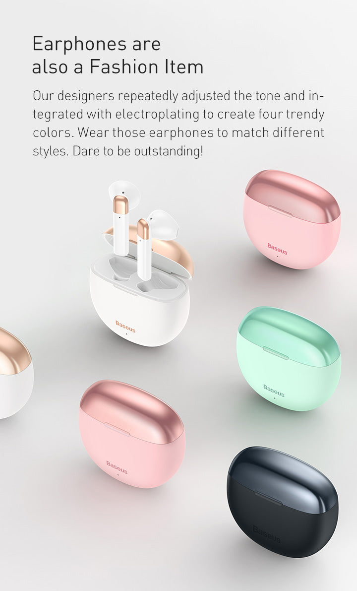 Baseus AirNora Encok True Wireless Earphones - W2