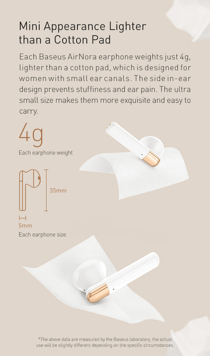 Baseus AirNora Encok True Wireless Earphones - W2