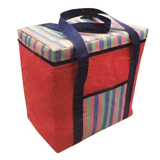 Jumbo Cooler Bag 28 Litre - Red Stripes